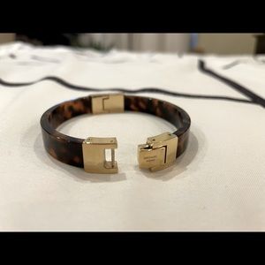 Michael Kors Leopard Cuff Bracelet